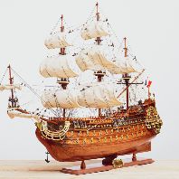 historisches schiffsmodell
